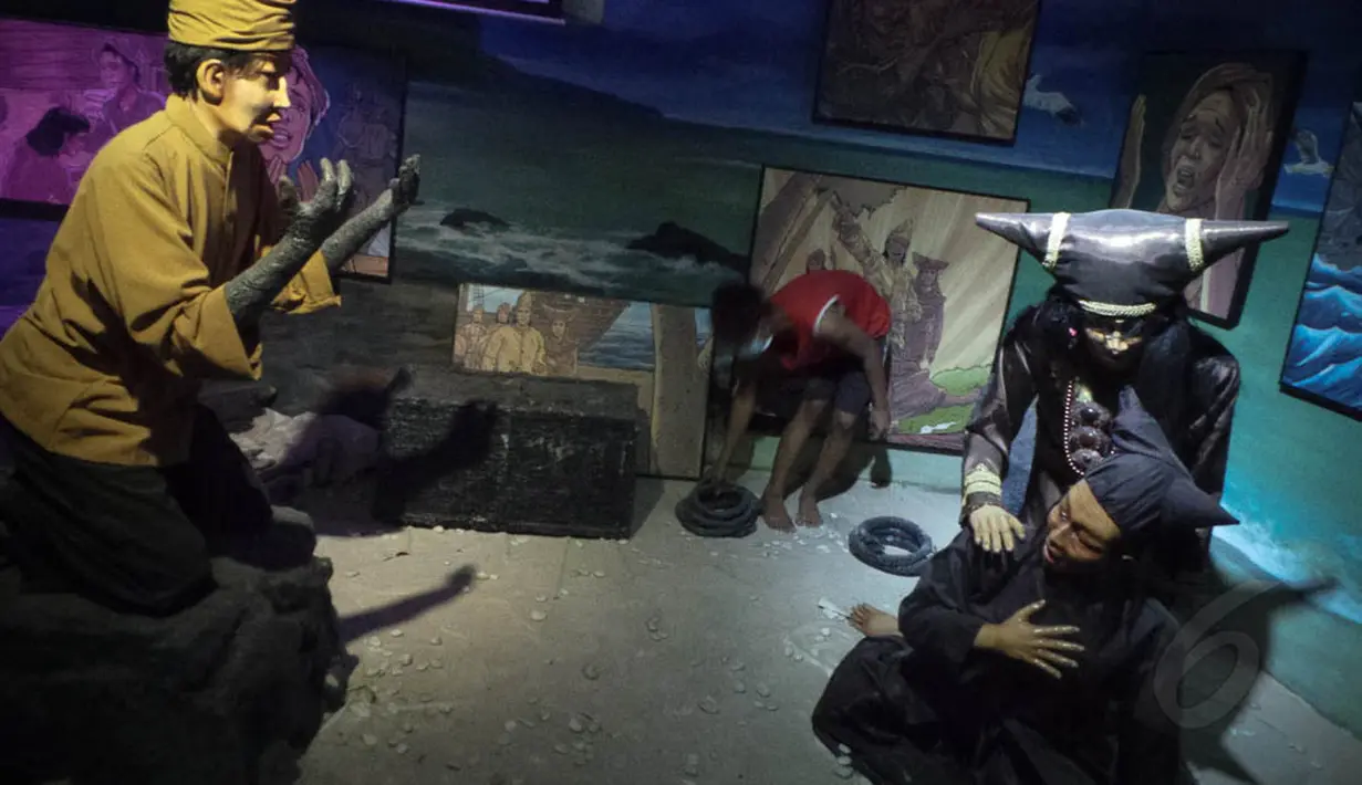 Sejumlah koleksi yang dimiliki Museum Bahari, Jakarta, (9/9/14). (Liputan6.com/Faizal Fanani)