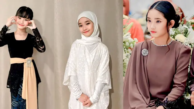 Warisi Kecantikan Sang Ibu, 6 Gaya Bilqis Anak Ayu Ting Ting yang Memasuki Usia Pra Remaja Dibalut Kebaya hingga Dress