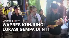 Wapres Kunjungi Lokasi Gempa di NTT