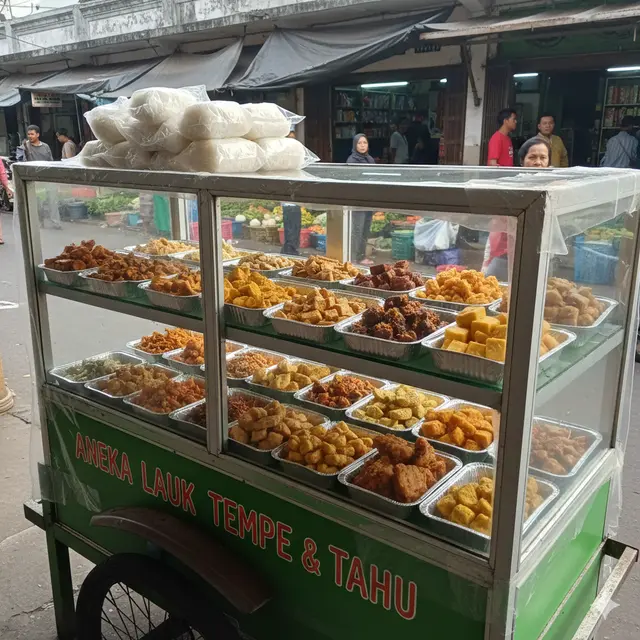 Ide Jualan Lauk Harian Modal Kecil Laku Setiap Hari (Foto: Gemini AI)