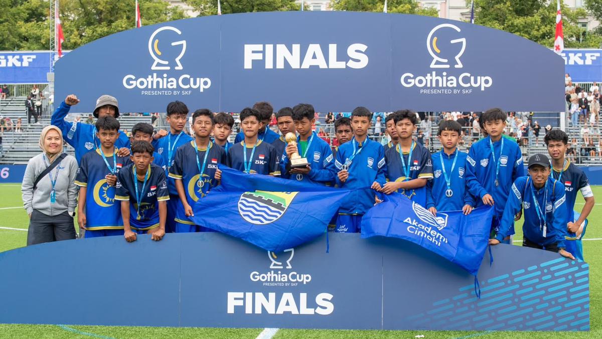 Akademi Persib Cimahi Jadi Runner-up Gothia Cup 2026, Putri Tangsel City FC Bikin Kejutan