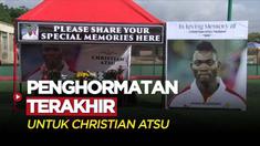 Berita Video, Warga Ghana Berikan Penghormatan Terakhir untuk Christian Atsu pada Sabtu (4/3/2023)