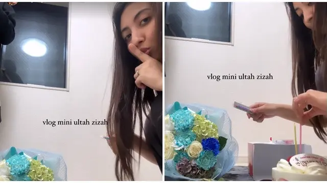 6 Momen Pratama Arhan Beri Kejutan Ultah Azizah Salsha, Sederhana Tapi Romantis