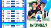 Dapatkan jadwal siaran langsung Serie A 2024/25 pekan ini di Vidio. Saksikan secara langsung Serie A pada matchweek ke 29 di pekan ini hanya di layanan OTT Vidio. (sum. doc. vidio.com)