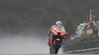 Marc Marquez luar biasa bisa merebut pole di MotoGP Jepang (AFP)