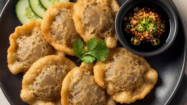Pempek Kulit Vegetarian Gurih