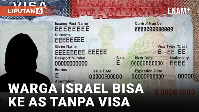 DITENGAH PERANG HAMAS VS ISRAEL, AMERIKA SERIKAT KELUARKAN VISA WAIVER BAGI WARGA ISRAEL