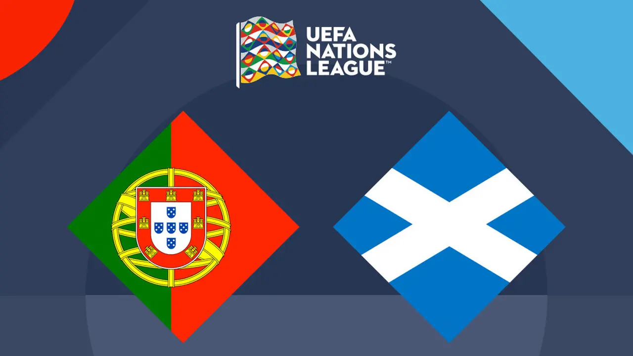 UEFA Nations League - Portugal Vs Skotlandia