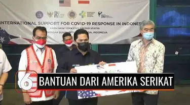 Melalui Menteri BUMN Erick Thohir, Indonesia kembali menerima bantuan alat kesehatan berupa ventilator dari Amerika Serikat. Sebelumnya Pemerintah Amerika juga telah memberikan 8 juta dosis vaksin, 1.000 ventilator, dan 55 juta Dolar AS.