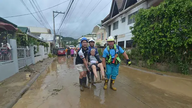Topan Kalmaegi Terjang Filipina, Ratusan Ribu Warga Dievakuasi