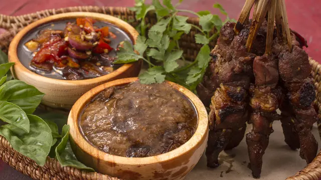 ilustrasi olahan daging kambing