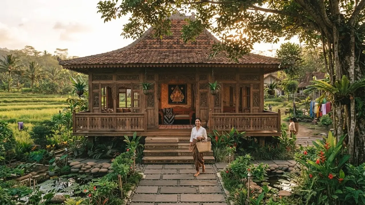 Model Rumah Bambu yang Sederhana Tapi Bikin Betah