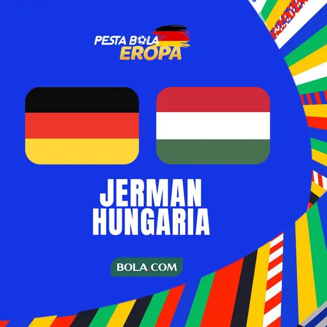 Sedang Berlangsung, Live Streaming Euro 2024 Jerman Vs Hungaria Piala