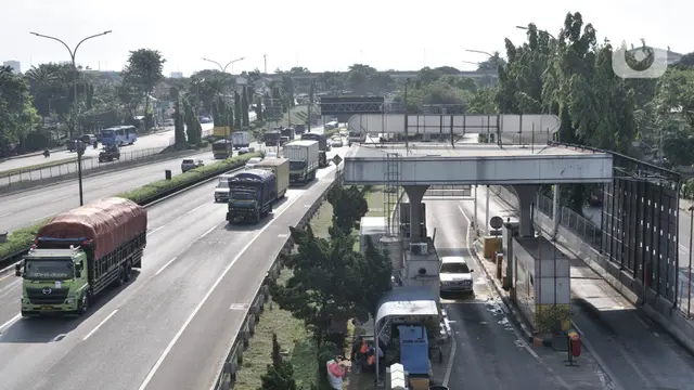 FOTO: Ada Larangan Mudik, Jalan Tol Dibatasi Mulai 24 April 2020