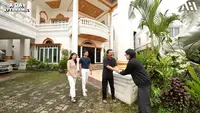 6 Potret Fasad Depan Rumah Aktor Senior Herdin Hidayat, Desain Eropa Klasik yang Megah dan Luas