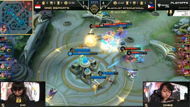 Onic Esports vs Blacklist International