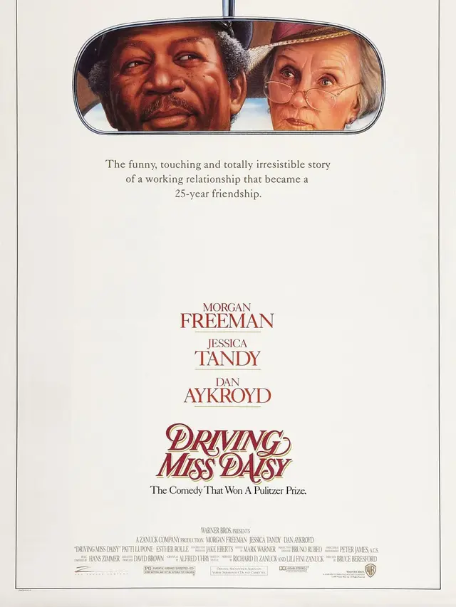 Poster film Driving Miss Daisy. (Foto: Dok. Warner Bros./ IMDb)