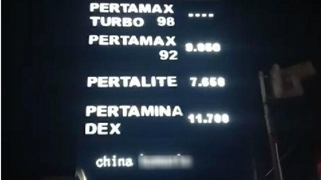 Papan Totem SPBU Pertamina Diretas, Tertulis Penghinaan Terhadap Jokowi dan Megawati