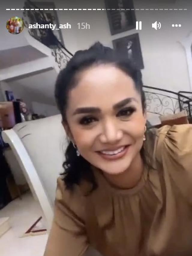 Ashanty di Rumah Krisdayanti