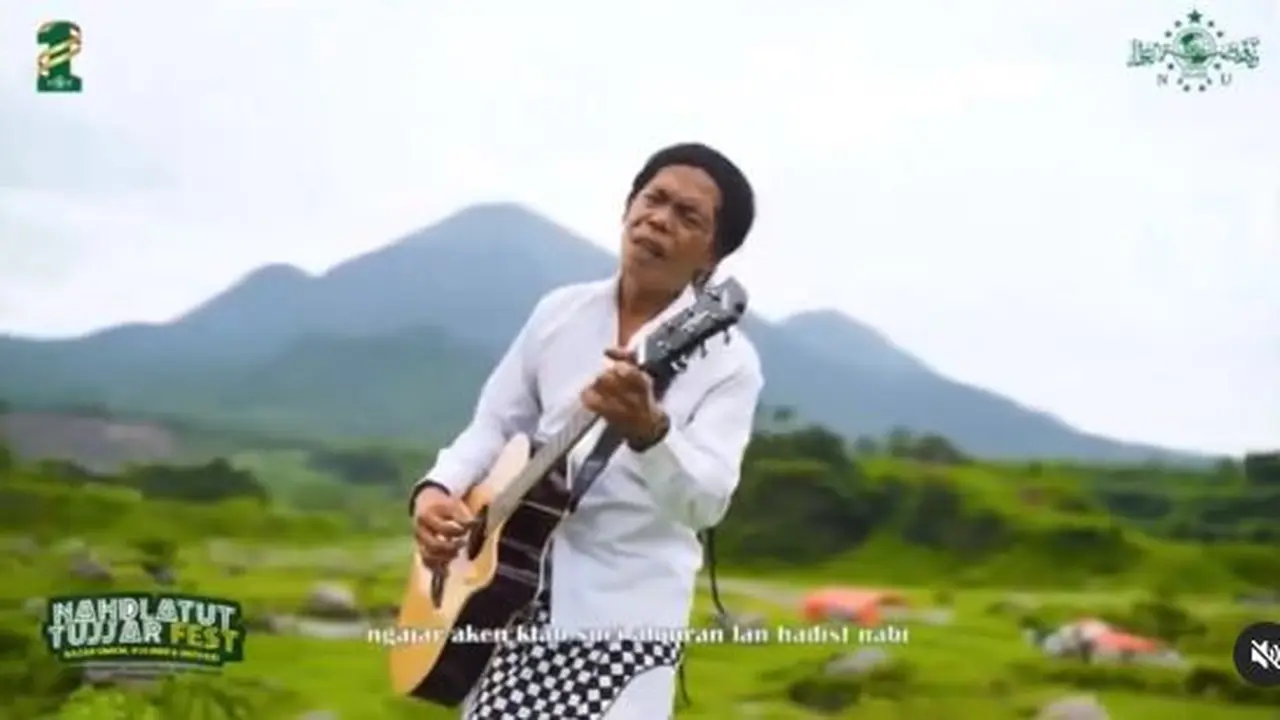 Cak Sodiq lagu 'Satu Abad NU (Maturnuwun Yai). (Foto: IG Nahdlatululama)