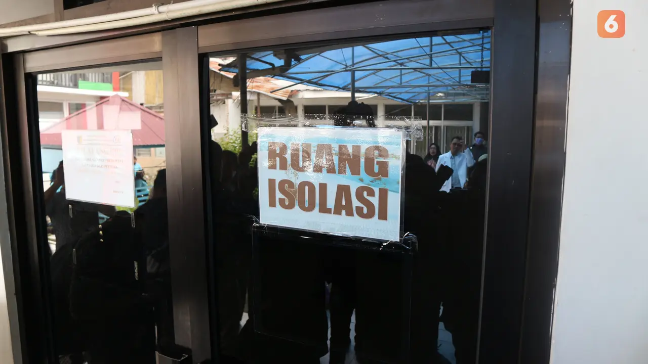 Ruang isolasi covid-19 RSUD Anutapura Palu