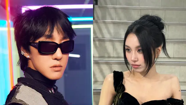Zion.T dan Chaeyoung TWICE (Sumber: Instagram)