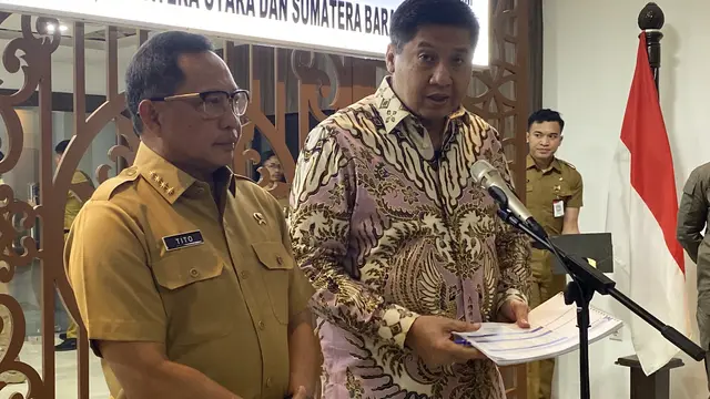 Menteri Perumahan dan Kawasan Permukiman (PKP) Maruarar Sirait di Kantor Kemendagri, Senin (26/1/2026). (Liputan6.com/Tian)