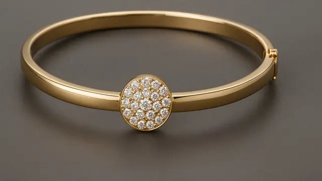 7 Model Gelang Emas Berlian untuk Usia 50 Tahun ke Atas, Mewah tapi Tetap Anggun