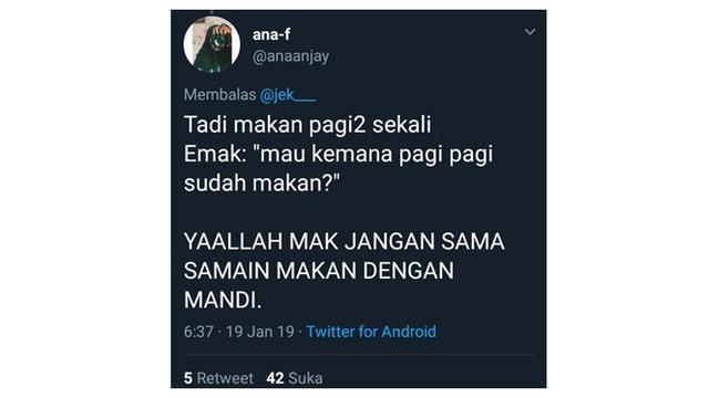 Reaksi Kocak Emak-emak