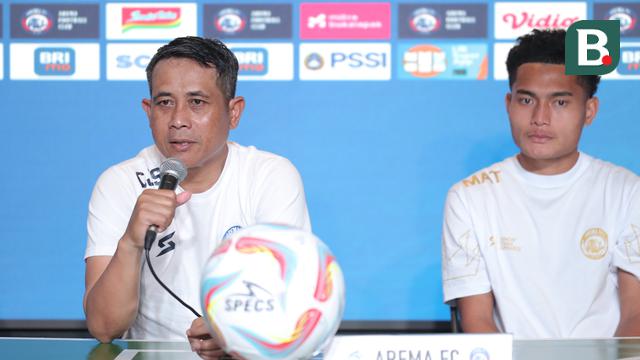 Pelatih Arema FC Joko Susilo Jelang Lawan Persib Bandung di Bali