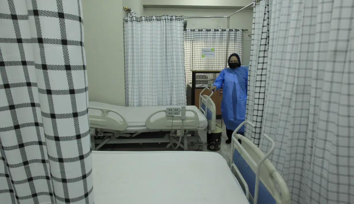 WHO menyatakan wabah penyakit baru-baru ini sebagai keadaan darurat kesehatan masyarakat yang menjadi perhatian internasional setelah varian baru virus tersebut teridentifikasi. (AP Photo/Muhammad Sajjad)