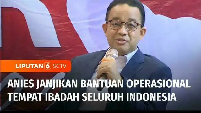 VIDEO: Hadiri Kick Off Safari Natal Amin, Anies Berkomitmen Bantu Renovasi Tempat Ibadah Seluruh Indonesia