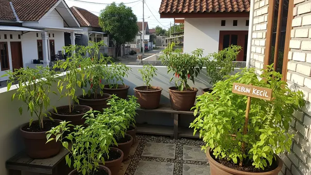 Tanaman Kemangi Sebagai Pendamping Cabai yang Cocok untuk Teras Rumah