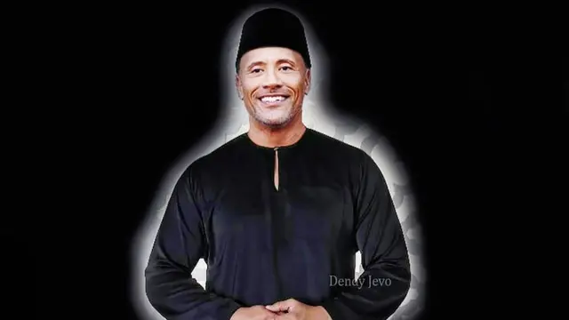 7 Foto Editan Atlet Dunia Pakai Sarung dan Peci ala Santri