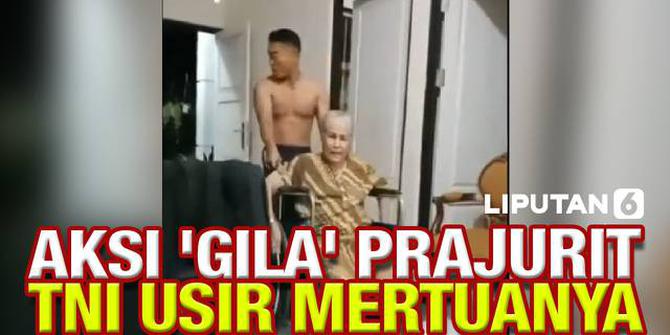 VIDEO: Tega Banget! Prajurit TNI Usir Mertuanya Sendiri dari Rumah Dinas