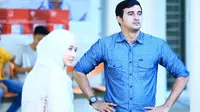 Ali Syakieb saat syuting sinetron D'Hijabers 