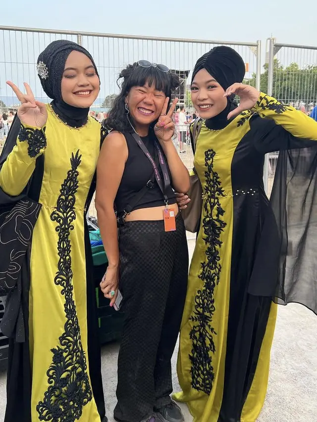 Tampilan Grup Nasida Ria Asal Semarang di Festival Jerman, credit: @nasidariasemarang