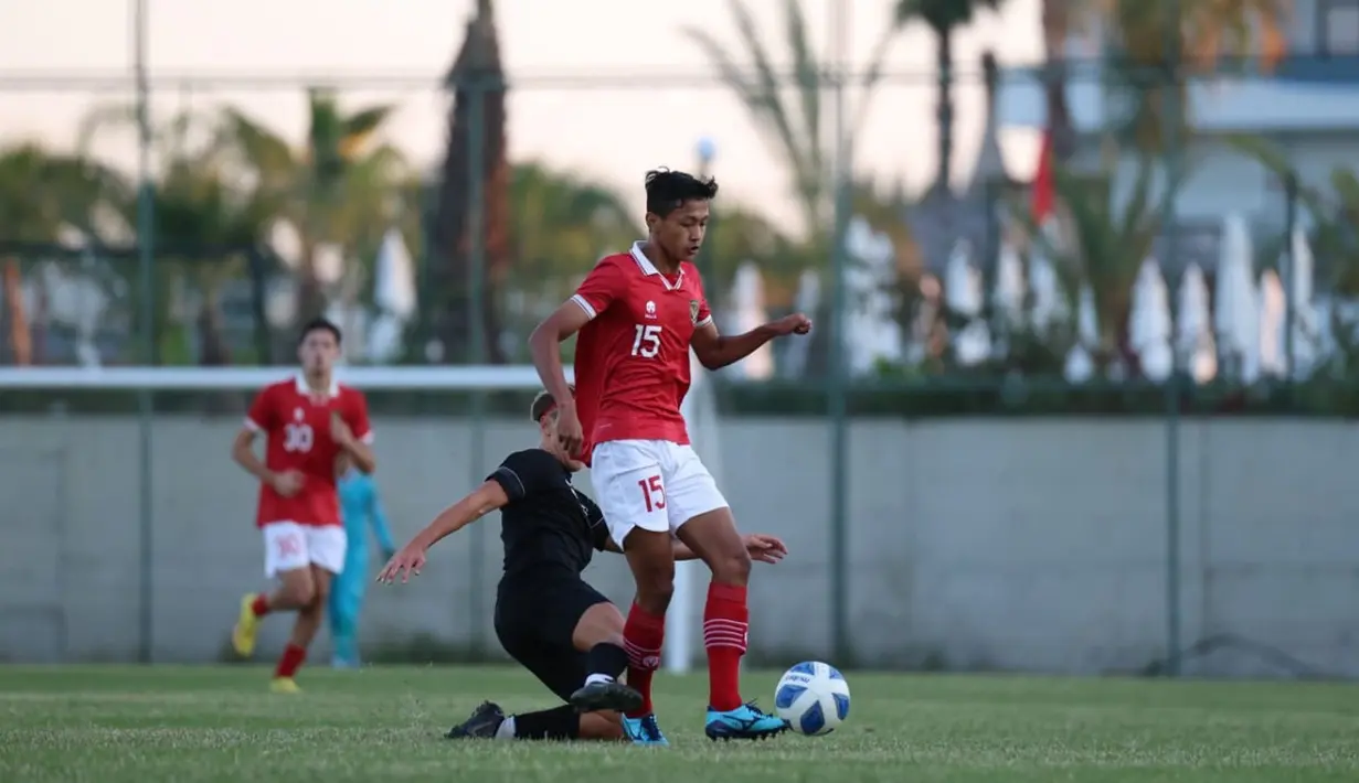 Ini merupakan laga uji coba terakhir Timnas Indonesia U-20 dalam pemusatan latihan di Turki. Garuda Muda selanjutnya akan mengikuti turnamen Costa Calida Region de Murcia Football Week di Spanyol. (Dok. PSSI)