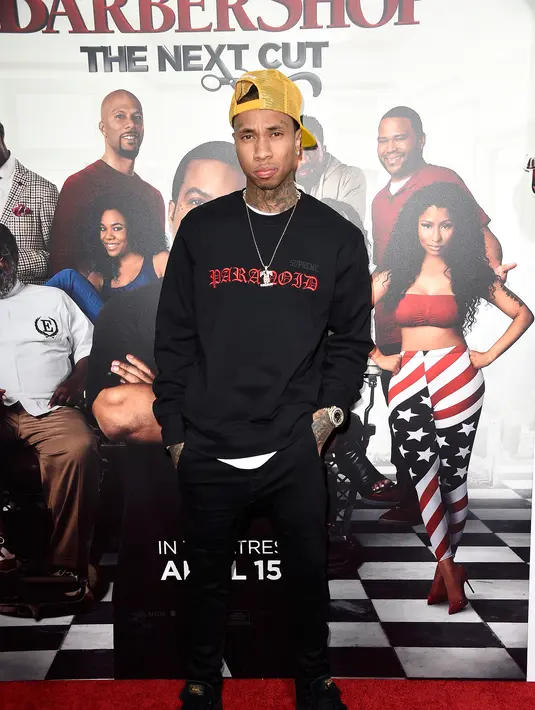 "Aku tak menyangka kehamilan Blac secepat itu, awalnya sangat tak percaya, namun apa yang harus ditunggu, selamat Rob dan Blac" tutur Tyga ketika di wawancarai. (AFP/Bintang.com)