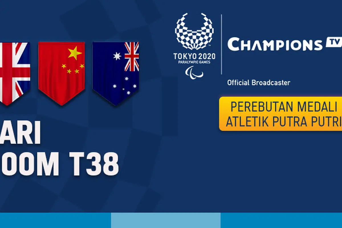 Paralimpiade Tokyo 2020 final atletik lari 100 Meter T38 Putra Putri