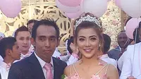 Resepsi pernikahan Bella Shofie dan Suryono di Bali. Foto: Instagram Ivan Gunawan