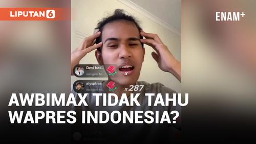 VIDEO: Walah, AwBimaX Sebut Mahfud MD Wakil Presiden Indonesia