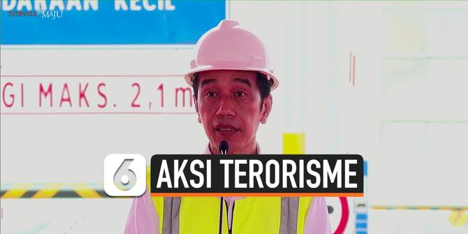 VIDEO: Jokowi 'Tidak Ada Tempat untuk Terorisme di Tanah Air'