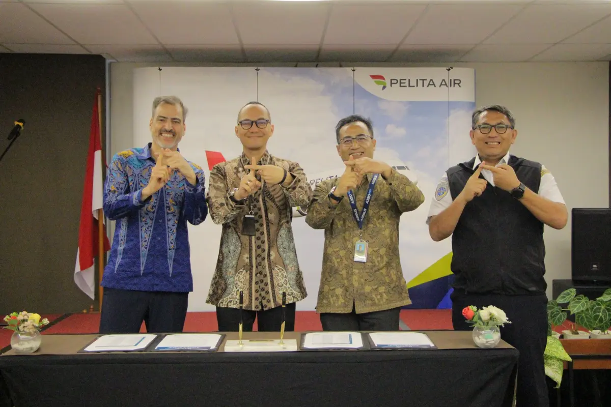 Pelita Air mendapatkan rekognisi dari NAVBLUE anak perusahaan Airbus yang bergerak dibidang navigasi.