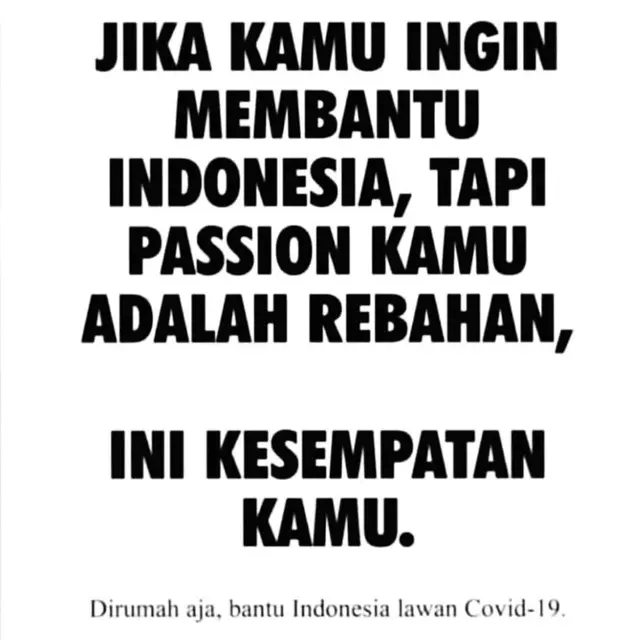 Unggahan Dian Sastrowardoyo. (Foto: Instagram @therealdisastr)