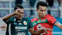PSS Sleman vs Persebaya Surabaya di BRI Liga 1 2024/2025. (Dok Persebaya)
