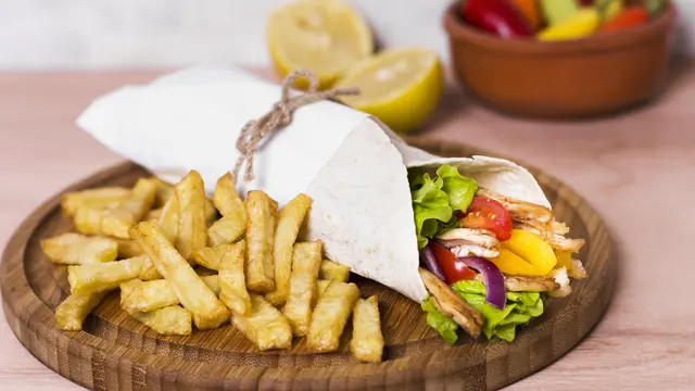 Ilustrasi Shawarma