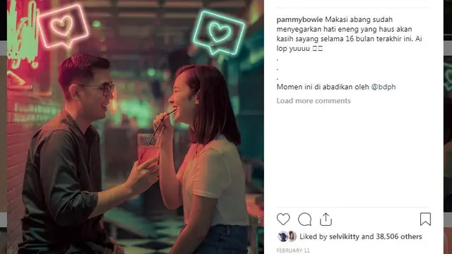 Pamela Bowie dan Kekasihnya