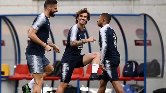 Intip Latihan Prancis Jelang Hadapi Andorra di Kualifikasi Piala Eropa 2020