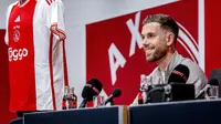 Rekrutan baru Ajax Amsterdam di bursa transfer Januari 2024, Jordan Henderson. (Remko de Waal / ANP / AFP)